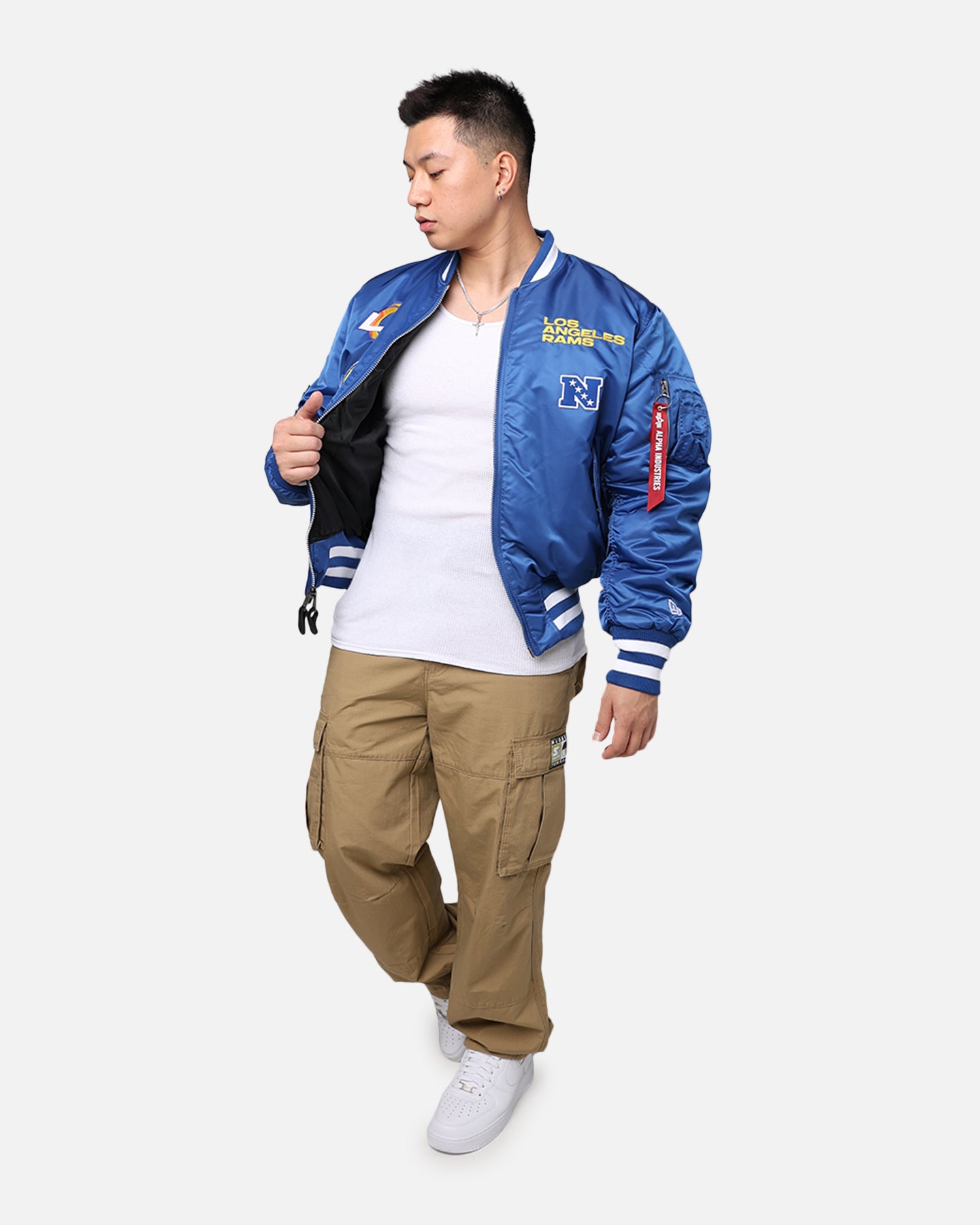 ALPHA INDUSTRIES ロサンゼルス・レイカーズ ジャケット NEW ERA（ニューエラ） 海外取寄 ジャケット ロサンゼルス レイカーズ