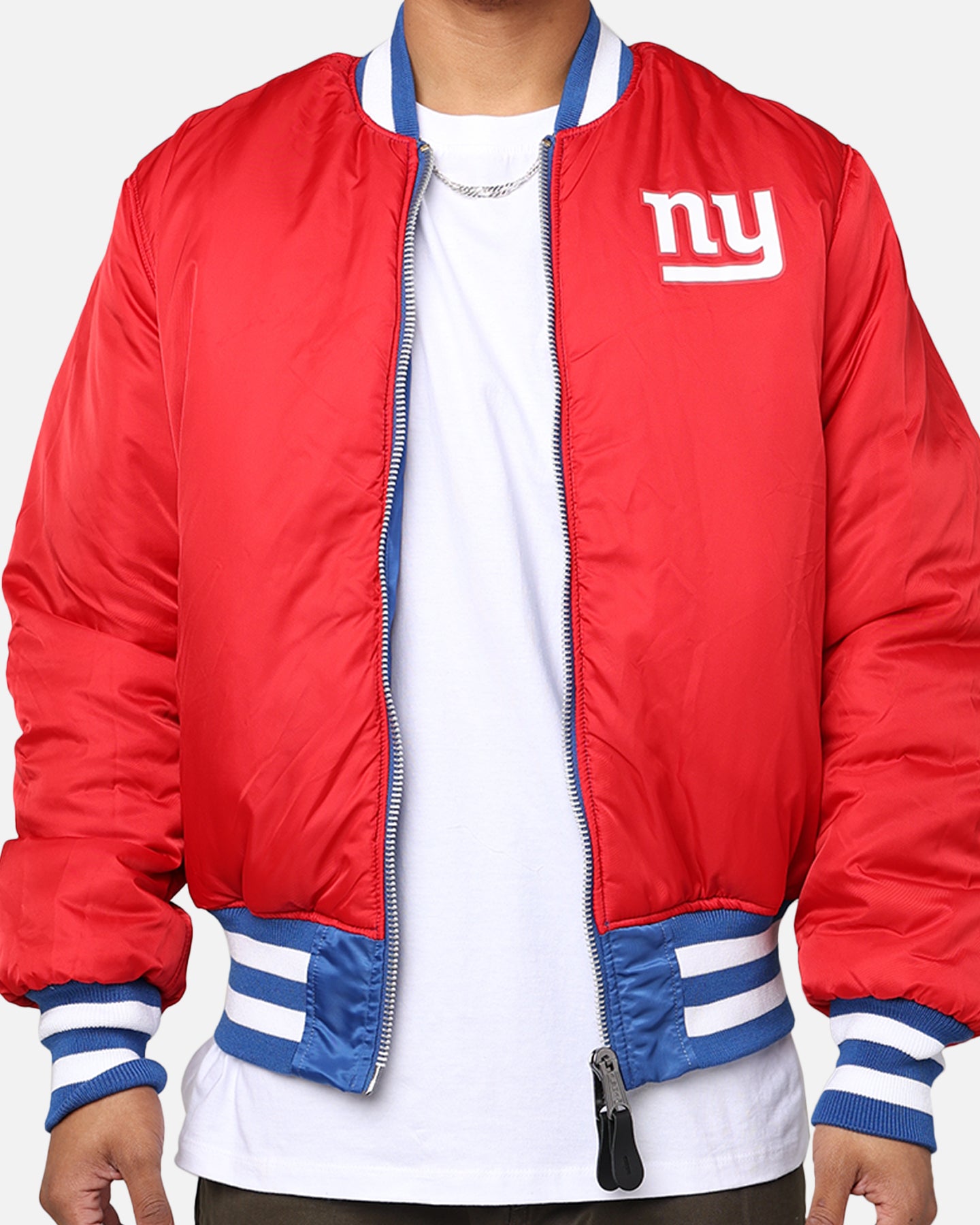 New Era X Alpha Series X NFL New York Giants MA-1 Bomber Jacket