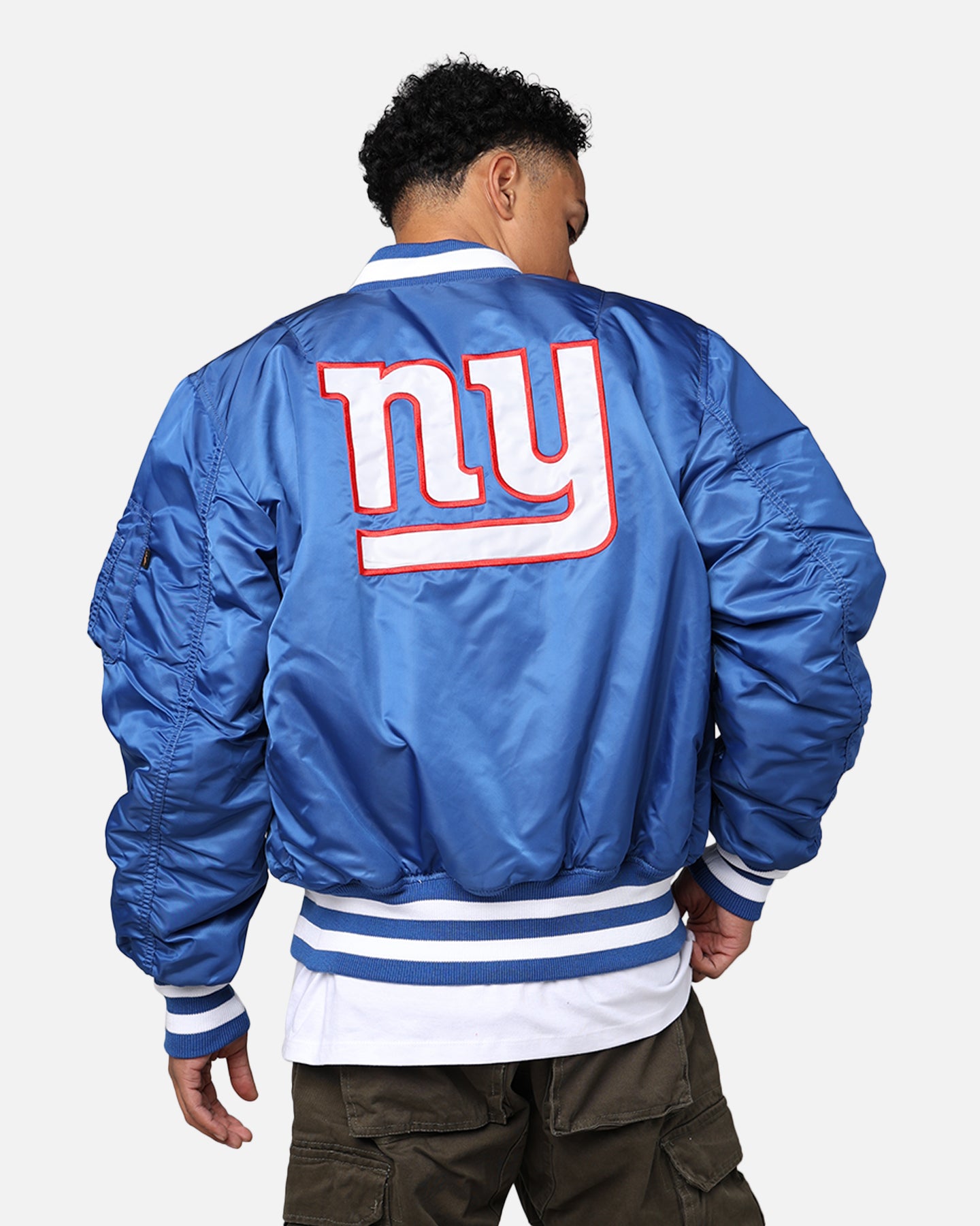 New Era X Alpha Series X NFL New York Giants MA-1 Bomber Jacket