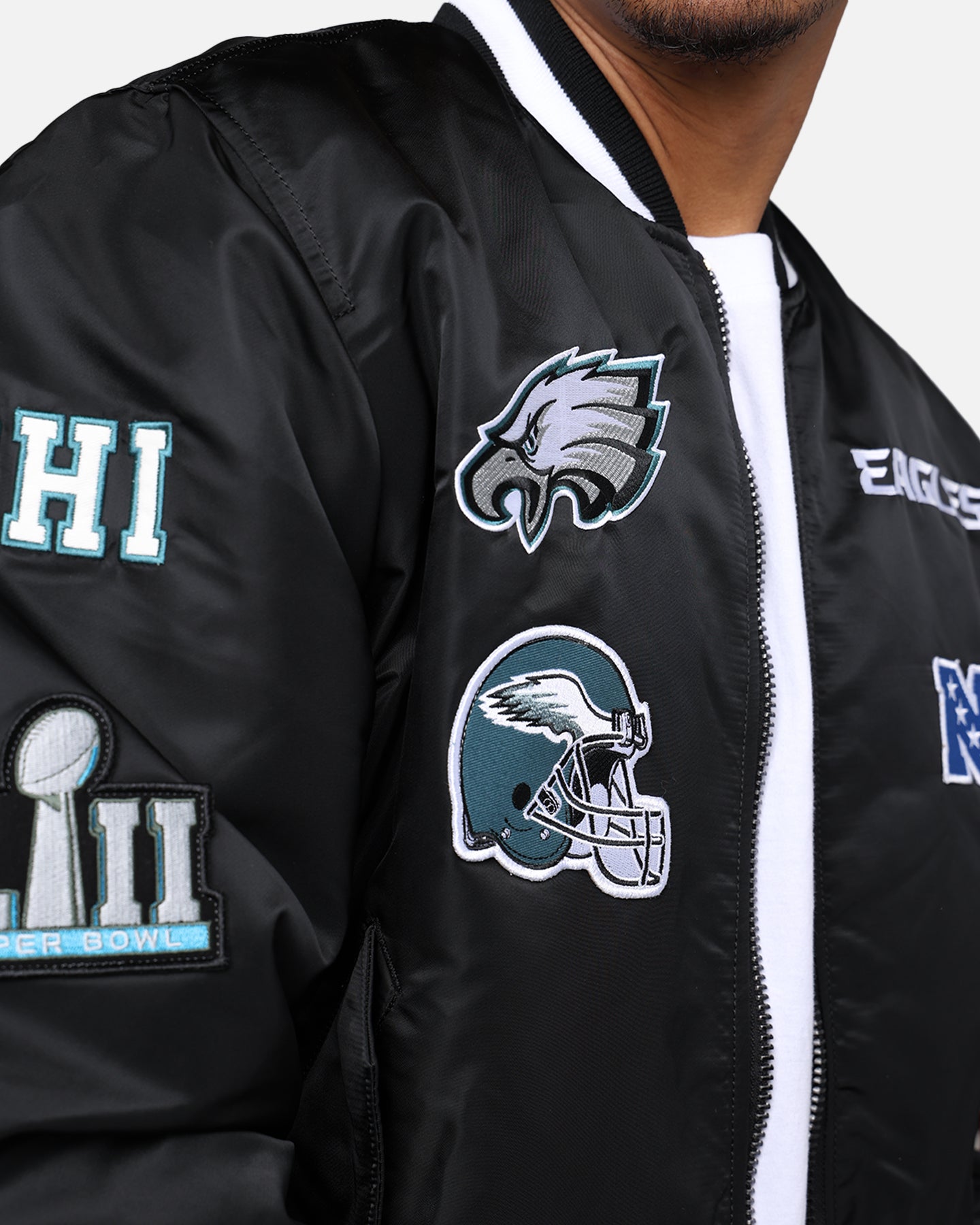 New Era X Alpha Series X NFL Philadelphia Eagles MA-1 Bomber