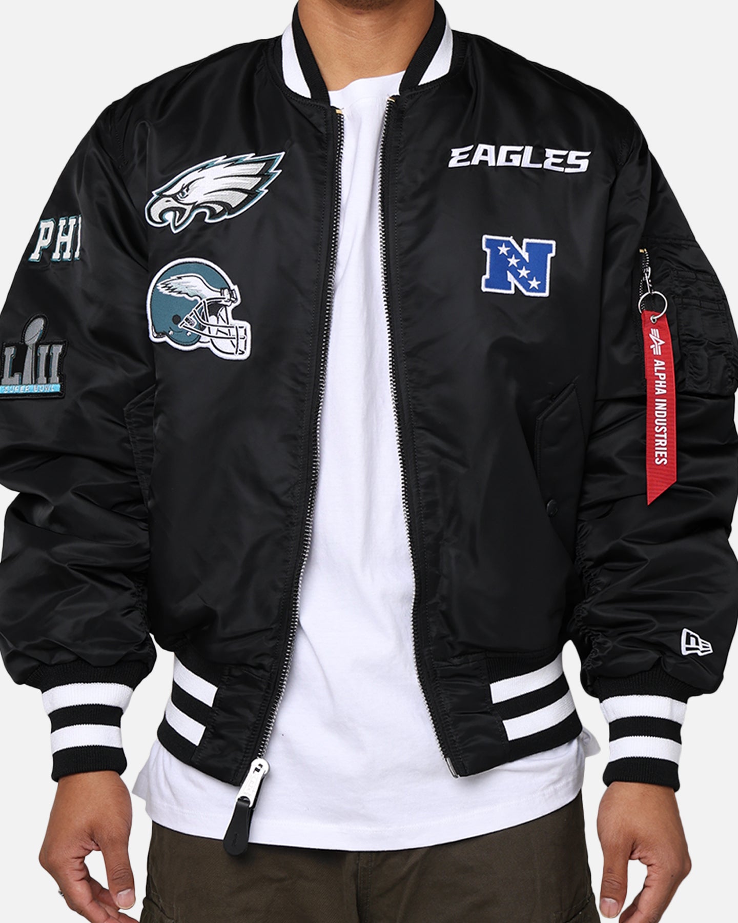 New Era X Alpha Series X NFL Philadelphia Eagles MA-1 Bomber
