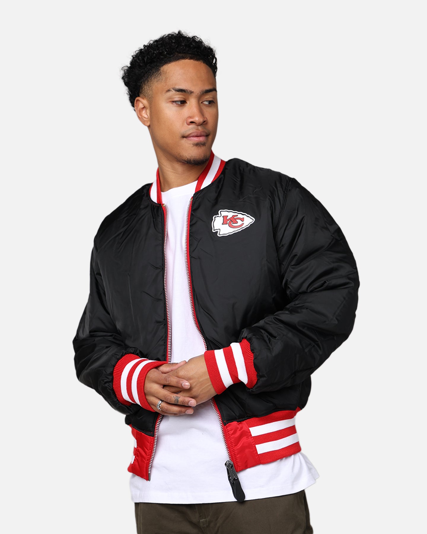 New Era X Alpha Series X NFL Kansas City Chiefs MA-1 Bomber Jacket