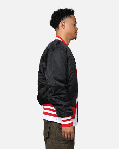 New Era X Alpha Series X NFL Kansas City Chiefs MA-1 Bomber Jacket Navy/Magenta