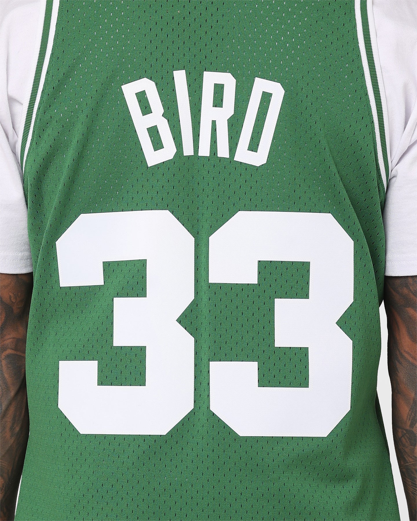 Mitchell & Ness Larry Bird Boston Celtics #33 Swing Jersey Kelly