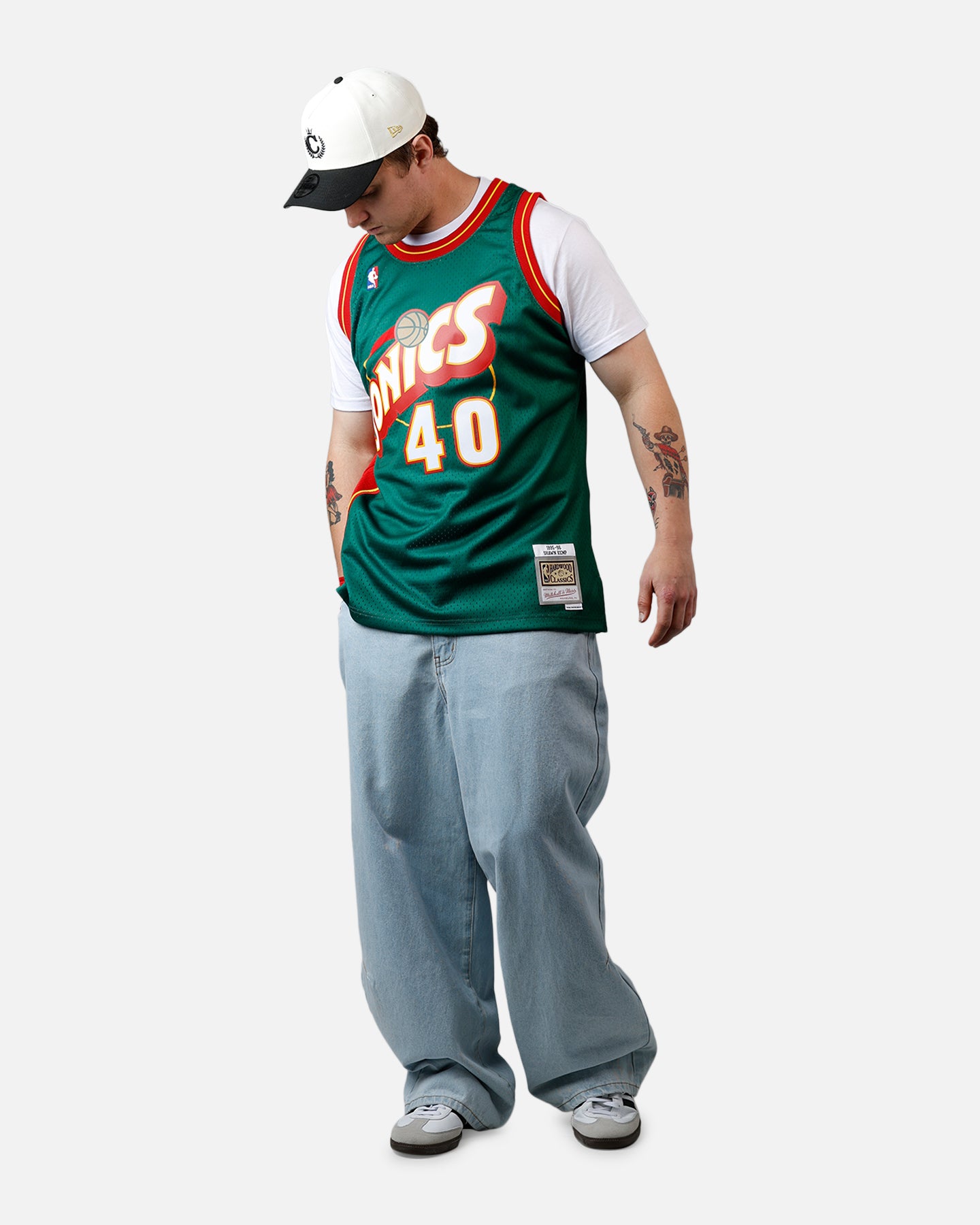 Mitchell & Ness Shawn Kemp Seattle SuperSonics #40 '95-'96 Road