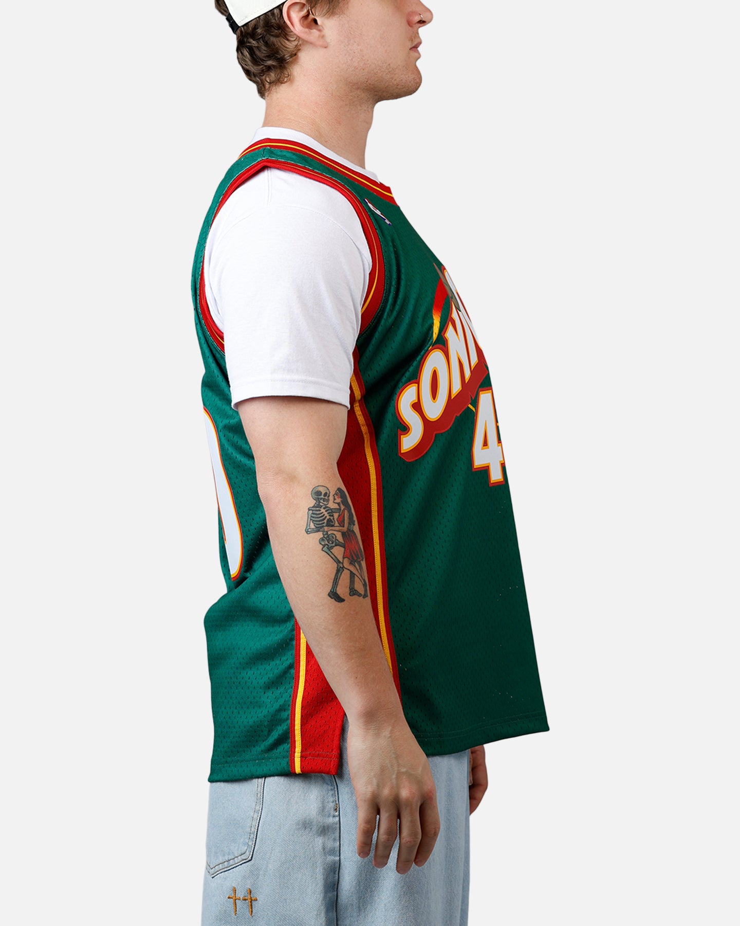 Mitchell & Ness Shawn Kemp Seattle SuperSonics #40 '95-'96 Road