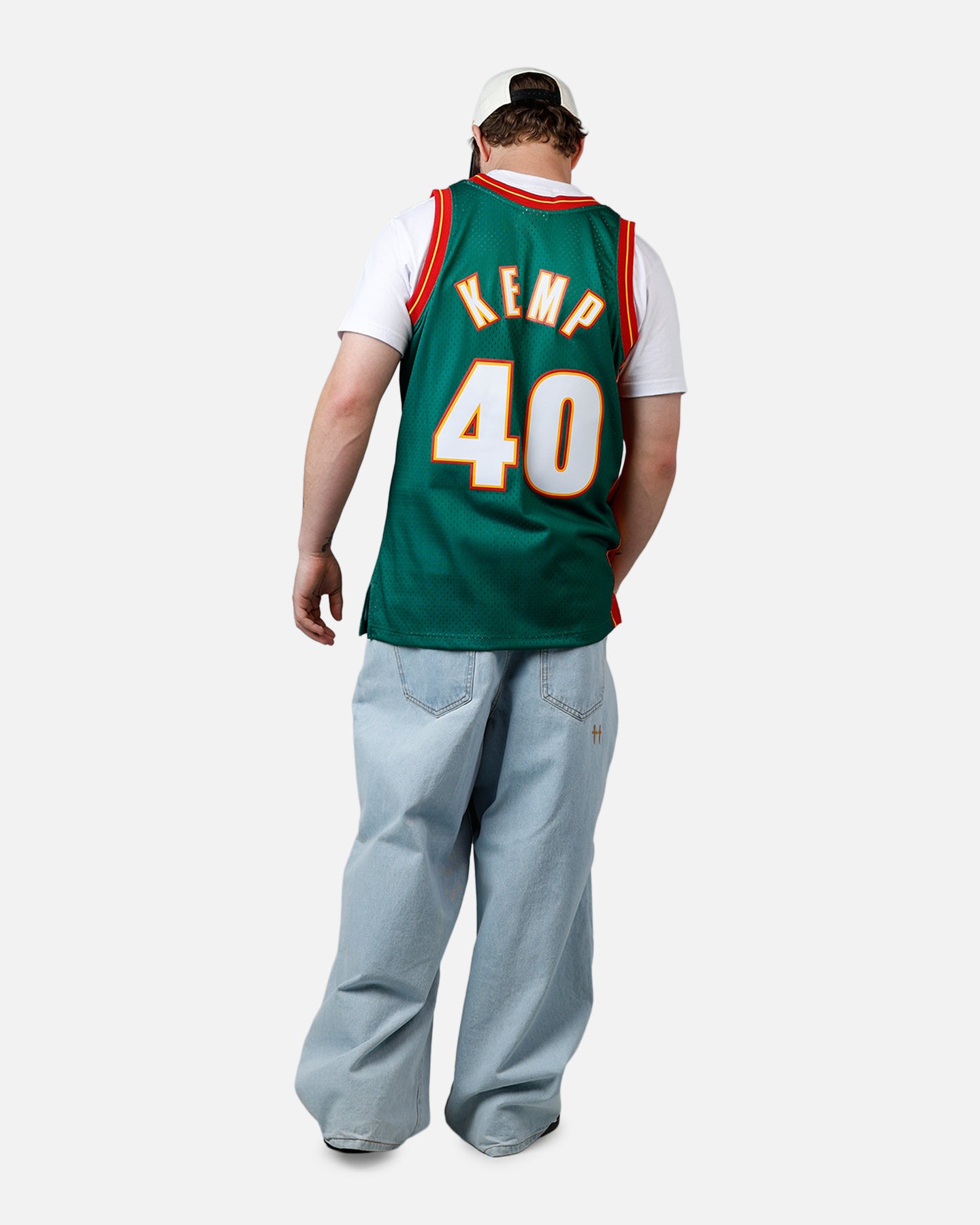 Mitchell & Ness Shawn Kemp Seattle SuperSonics #40 '95-'96 Road
