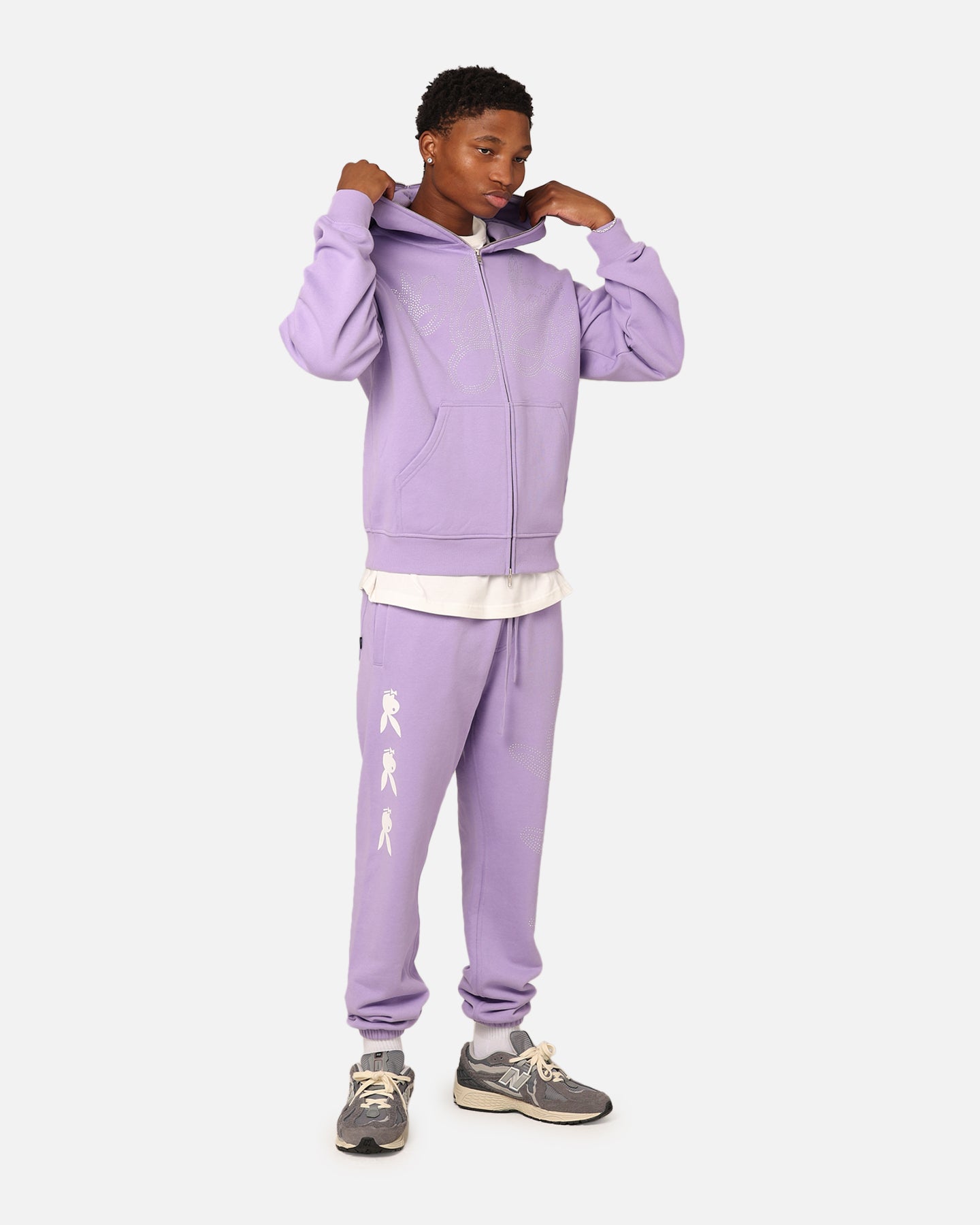 Playboy By Culture Kings Shyne Full Zip Hoodie Purple | Culture