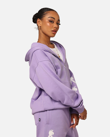 Playboy By Culture Kings Shyne Full Zip Hoodie Purple