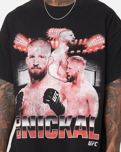 UFC By Goat Crew Bo Nickal Vintage T-Shirt Black Wash