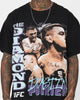 UFC By Goat Crew The Diamond Dustin Poirier Vintage T-Shirt Black Wash