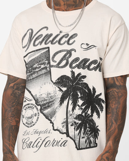 American Thrift Venice Beach Vintage T-Shirt Off White