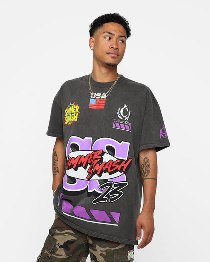 Summer Smash Motorsport T-Shirt Black Wash