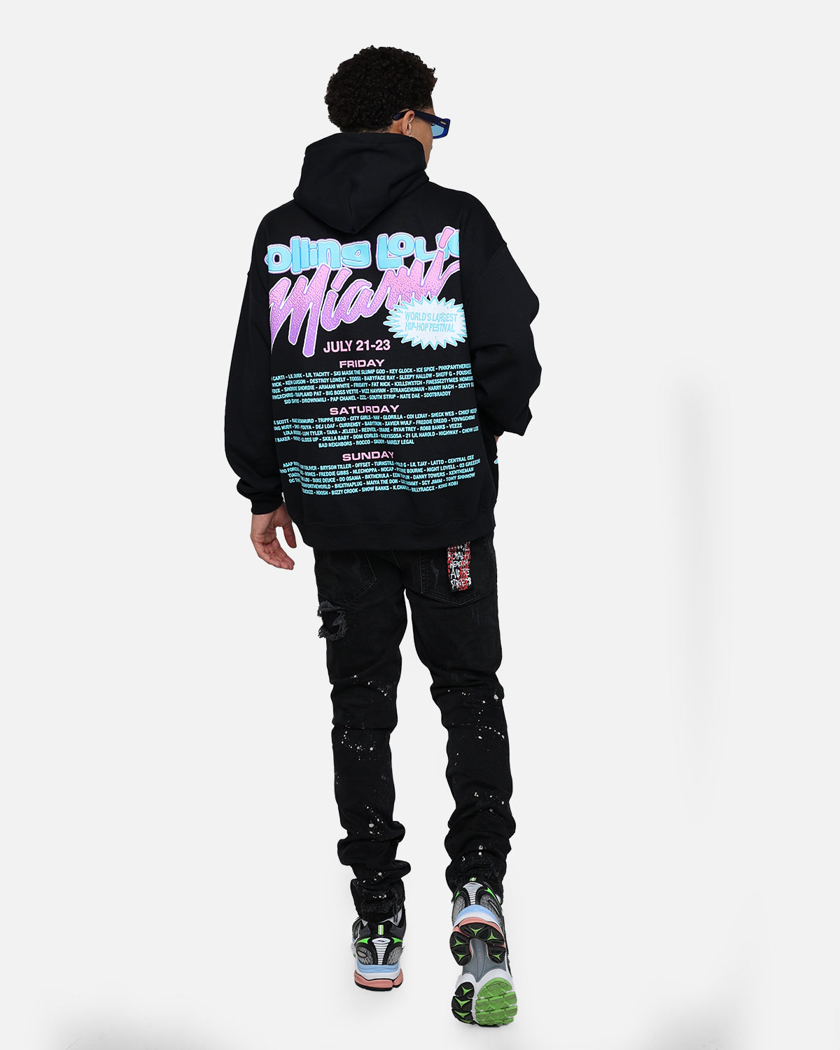 Rolling Loud Miami '23 Hoodie Black | Culture Kings US