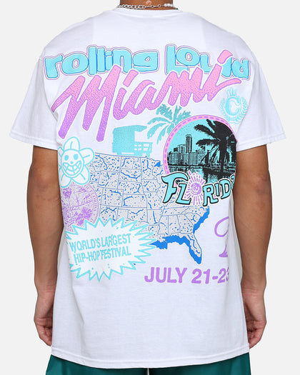 Rolling Loud Miami '23 Pocket Print T-Shirt White
