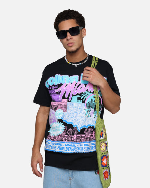 Rolling Loud Miami Lineup T-Shirt Black