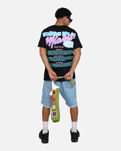 Rolling Loud Miami Lineup T-Shirt Black