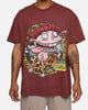 American Thrift X The Wild Thornberrys Wild Thornberry Heavyweight T-Shirt Brown