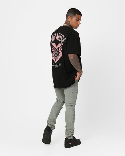 Saint Morta Paradise Lost Lafayette T-Shirt Black Wash