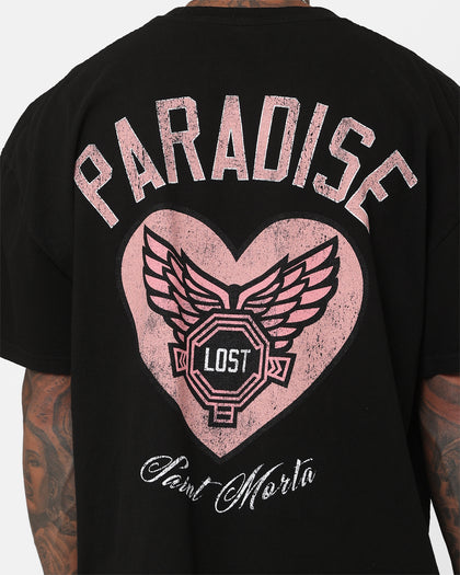 Saint Morta Paradise Lost Lafayette T-Shirt Black Wash