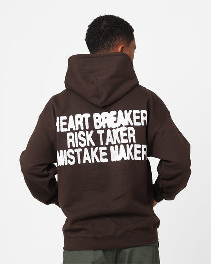 Rats Get Fat Heartbreaker Hoodie Brown