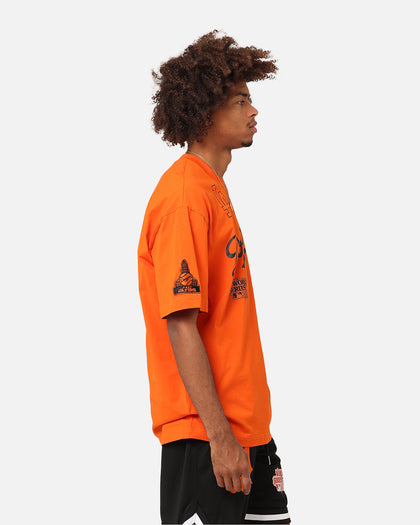 New Era Los Angeles Dodgers 'Scary Nights' Oversized T-Shirt Orange/Black