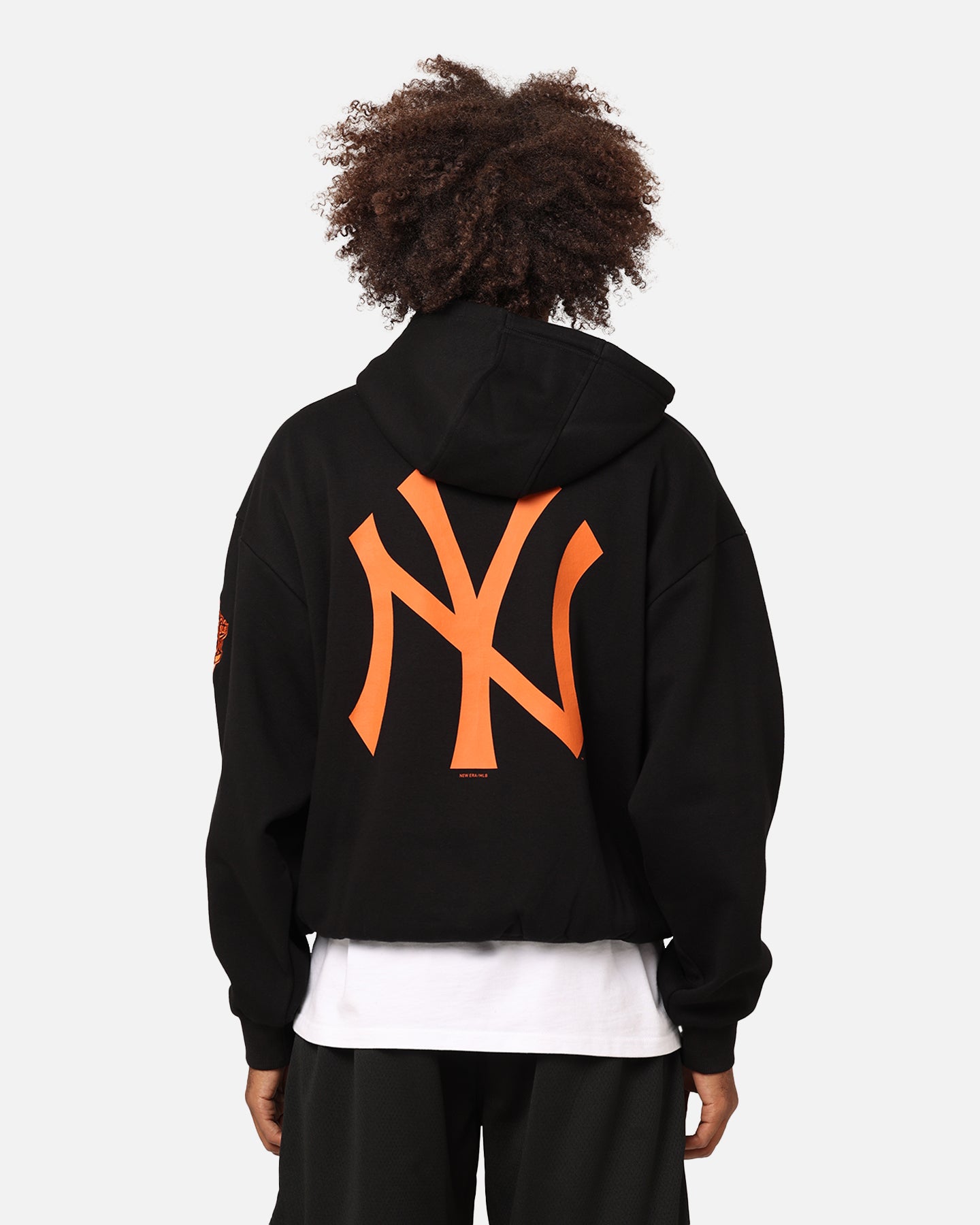 New Era New York Yankees 'Scary Nights' Oversized Hoodie Black