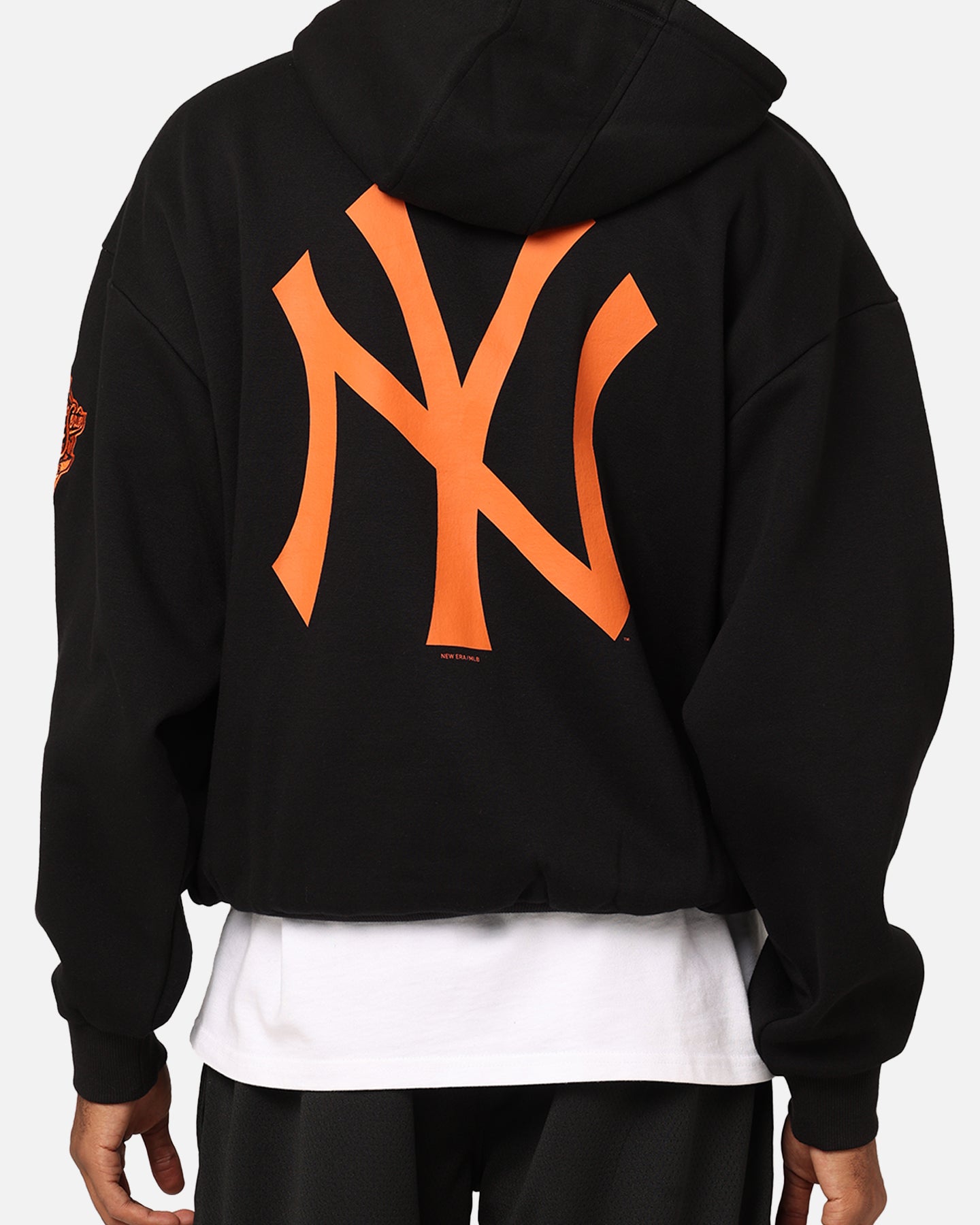 ウェア New York Yankees New Era New York Yankees 'Scary Nights' Oversized Hoodie Black