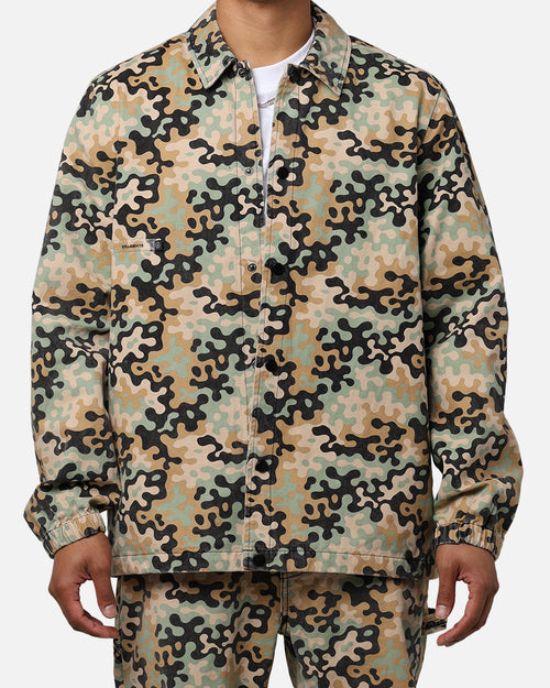 Students Golf Fletcher Camo Jacket Tan