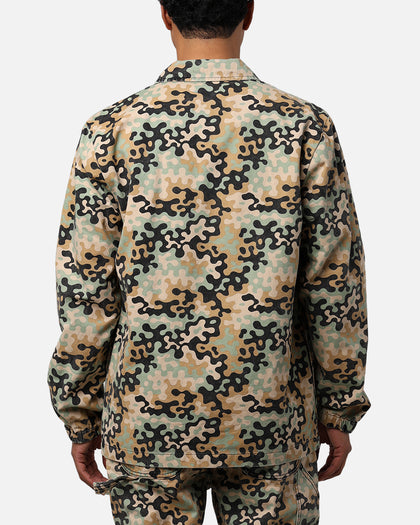 Students Golf Fletcher Camo Jacket Tan
