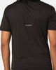 Students Golf Signature Mock Neck T-Shirt Black