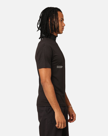 Students Golf Signature Mock Neck T-Shirt Black