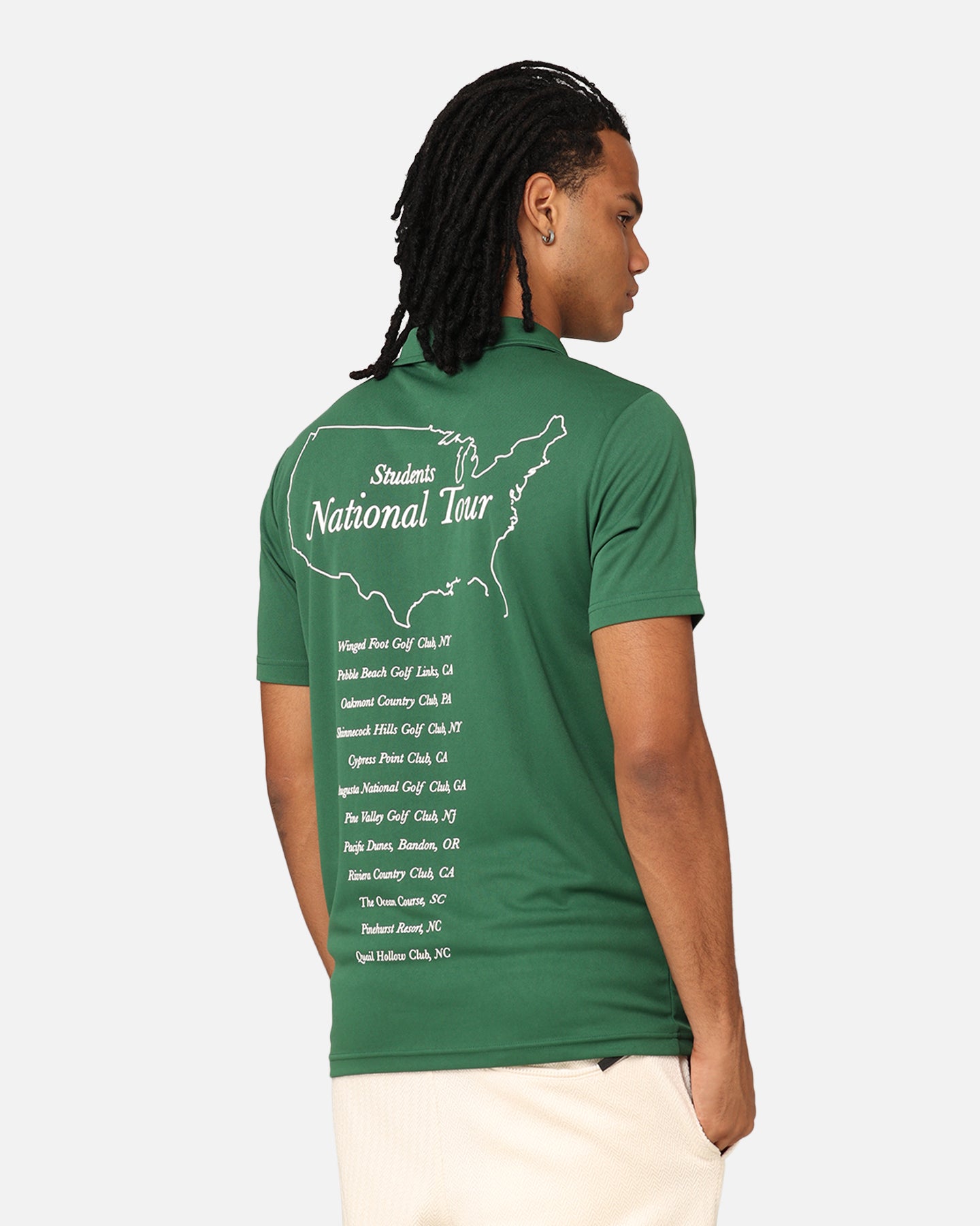 Students Golf The Tour Polo Shirt Green | Culture Kings US