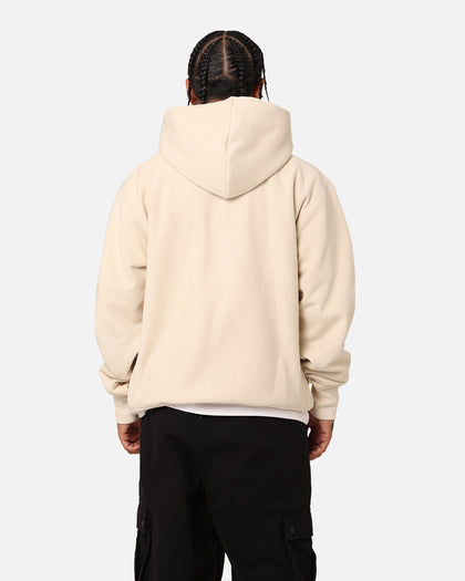 Champion Reverse Weave Big C Hoodie Oat Milk Latte