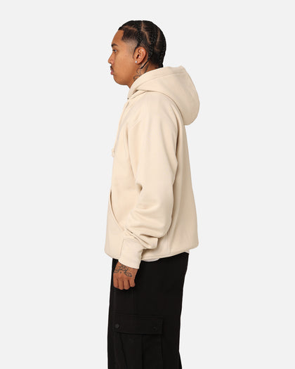 Champion Reverse Weave Big C Hoodie Oat Milk Latte