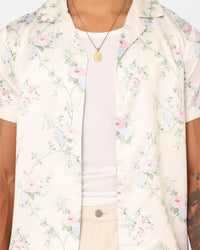 XXIII Anthony Button Up Shirt Cream/Blue/Pink
