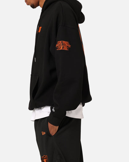 New Era Las Vegas Raiders 'Scary Nights' Oversized Hoodie Black/Orange