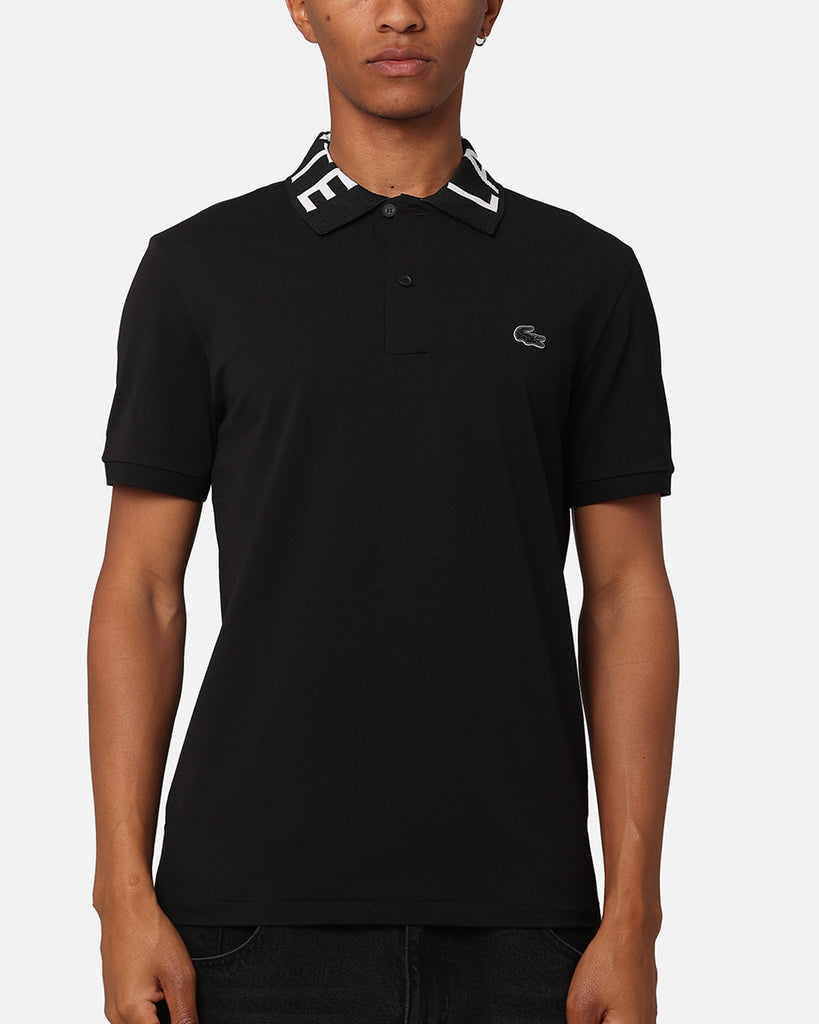 Lacoste Active Slim Fit Polo T-Shirt Black | Culture Kings US