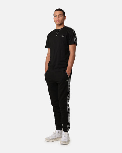 Lacoste Tape Heavy Jersey T-Shirt Black