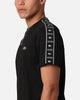 Lacoste Tape Heavy Jersey T-Shirt Black