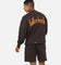 Fallen Breed Monogram Crewneck Dark Charcoal/Orange