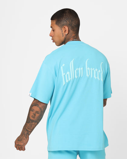 Fallen Breed Monogram T-Shirt Aqua