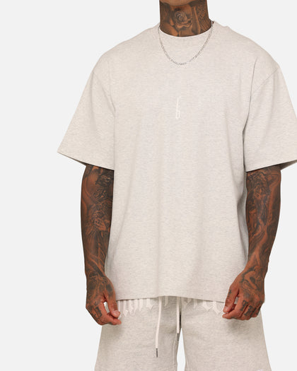 Fallen Breed Monogram T-Shirt Grey Marle/White