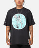 Mitchell & Ness Boston Celtics Ice Blue Logo T-Shirt Faded Black