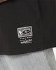 Mitchell & Ness Charlotte Hornets Ice Blue Logo T-Shirt Faded Black