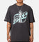 Mitchell & Ness Seattle Sonics Ice Blue Logo T-Shirt Faded Black