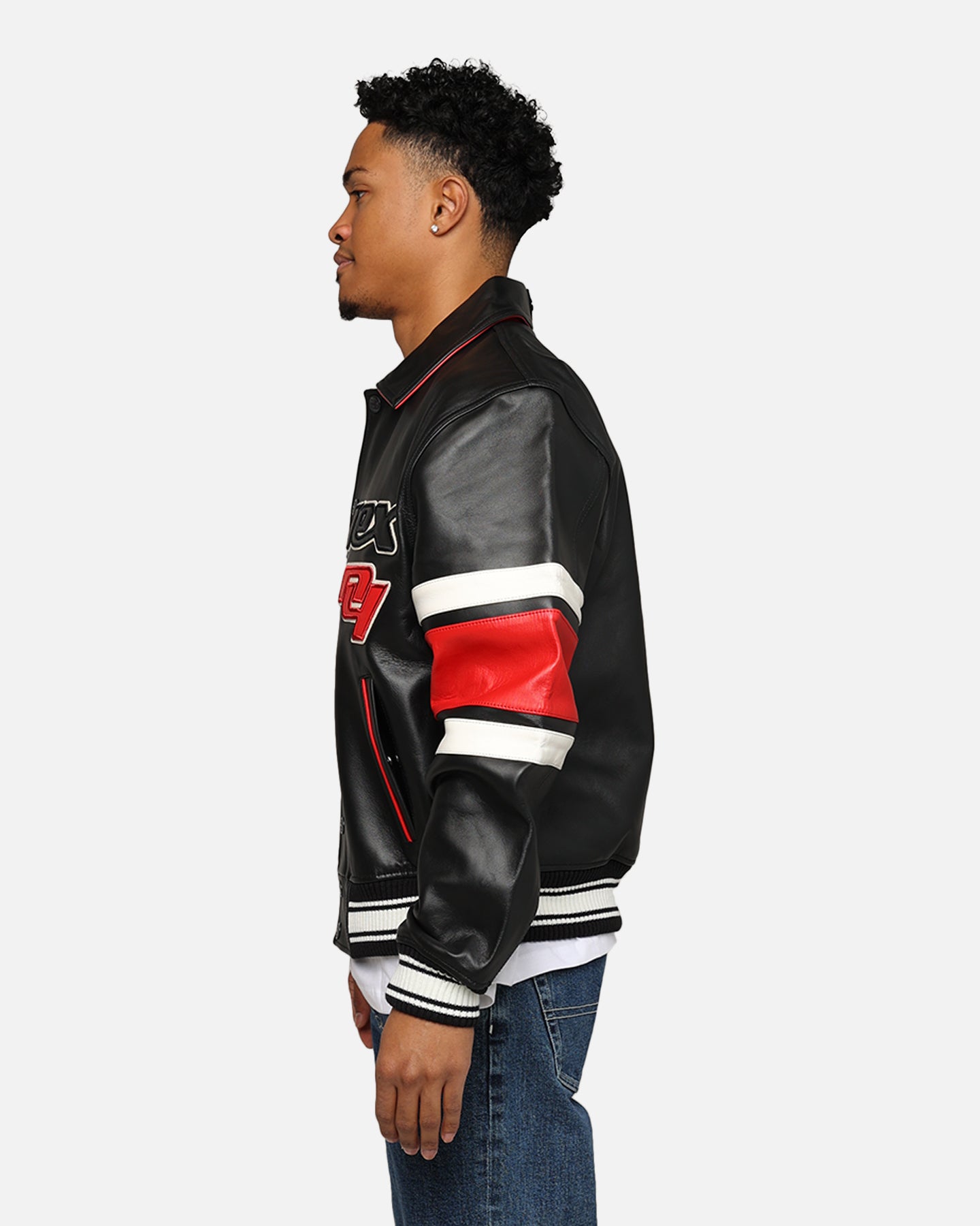 Avirex Legend Jacket Black | Culture Kings US