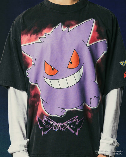 gengar dress shirt Pokmon Classics Gengar Fitted Dress Shirt - Men