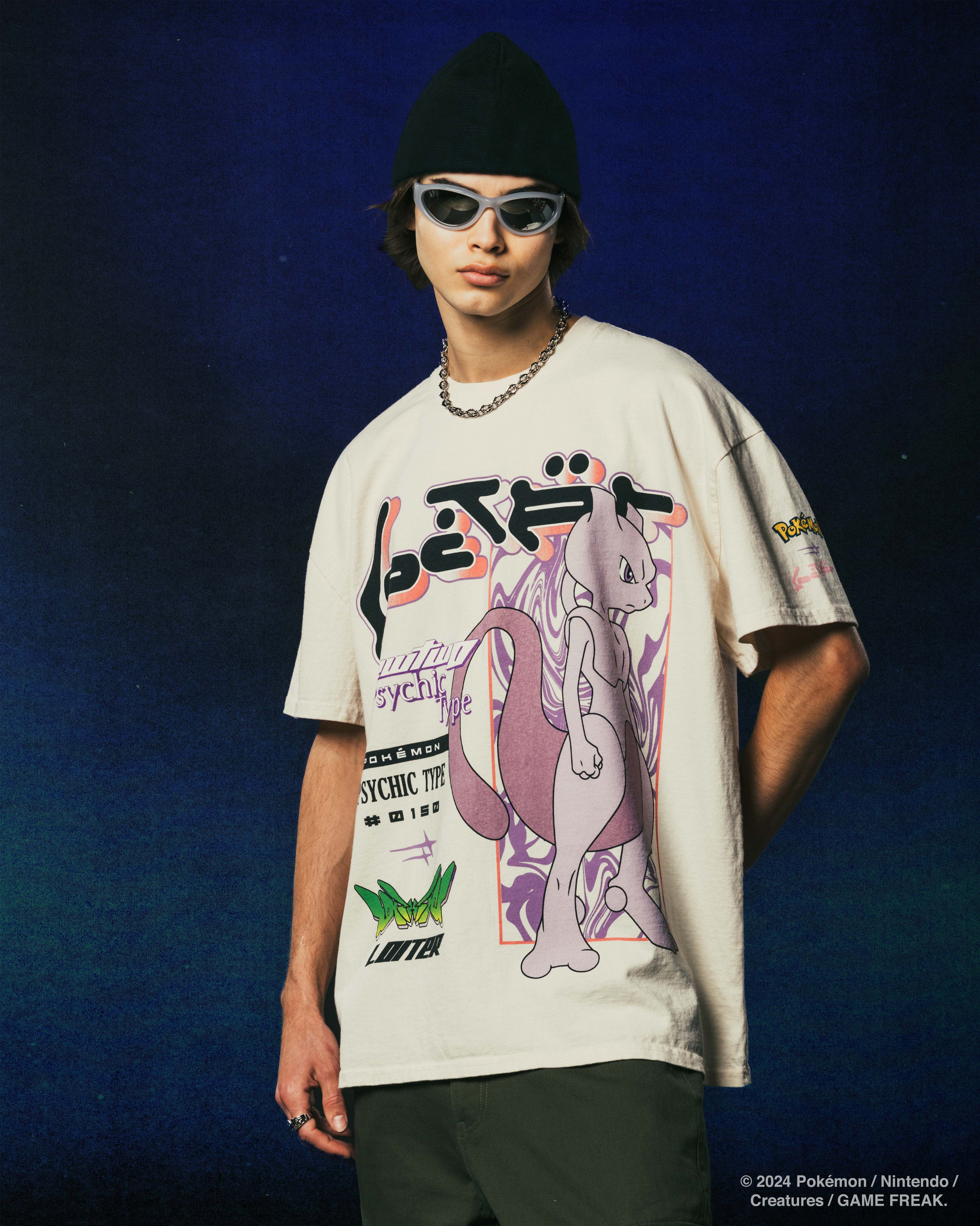 Pokémon By Loiter Mewtwo Heavyweight T-Shirt Off White | Culture