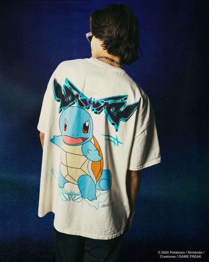 Pokémon By Loiter Squirtle Heavyweight T-Shirt Off White Culture